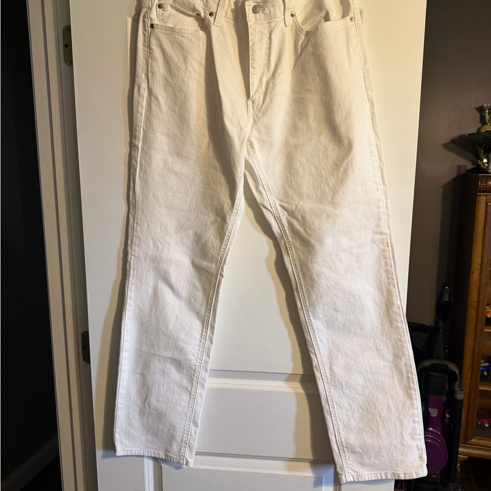 Levi's Men's Straight White Jeans